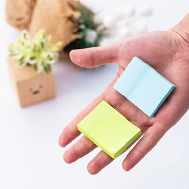 Mini Sticky Notes 1.5x2 Inches, Bright Colors Self-Stick Pads, 24 Pack, 75 Sheets/Pad,1800 Sheets - Image 4