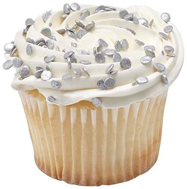 DECOPAC Confetti Silver Quins Sprinkles, 1.21 lb - Image 3