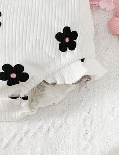 Fullfamous Infant Baby Girl Clothes Outfits Romper Spring Summer Clothing Onesie Bodysuit Jumpsuit ropa de bebe niña Daisy 0-3 Months - Image 6