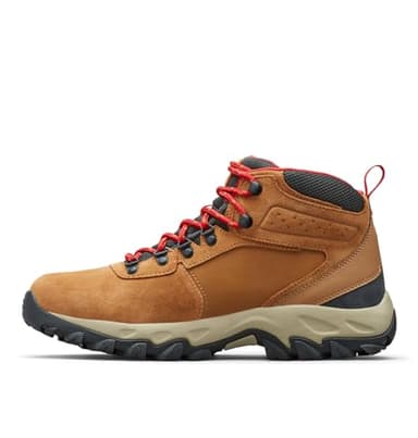 Columbia Men's Newton Ridge Plus II Suede Waterproof, 2024 Elk/Mountain Red, 11.5 - Image 5