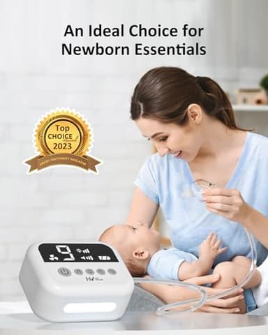 HEYVALUE Nasal Aspirator for Baby, Hospital Grade Nose Sucker with 9 Levels Suction, Night Light and Nursery Rhyme Soothing Function, Electric Nose Suction for Baby with Food-Grade Silicone Tips - Image 9