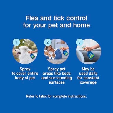 Adams Botanicals Flea and Tick Pet and Home Spray, Kills Fleas and Ticks; Plant-Based Protection with Essential Oils; Controls Fleas and Ticks in pet Bedding; 16 Ounces - Image 10