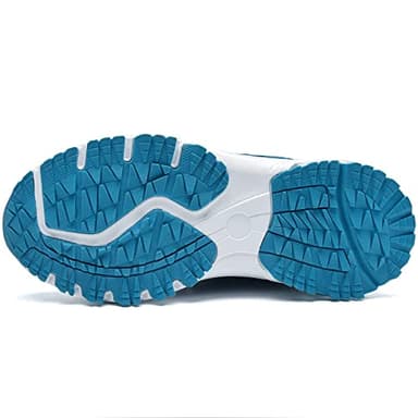 PERSOUL Kids Shoes for Boys Girls Children Tennis Sports Athletic School Running Sneakers (Blue Size 12 Child) - Image 5