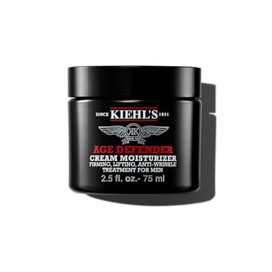Kiehl's Age Defender Cream Moisturizer, Firming & Lifting Anti-Aging Treatment for Men, Gently Exfoliates, Minimizes Look of Fine Lines & Wrinkles, with Capryloyl Salicylic Acid & Caffeine - 2.5 fl oz - Image 1