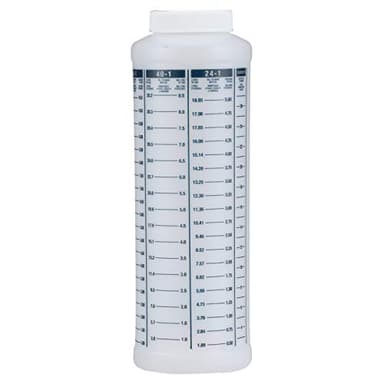 attwood 11873-1 Wide-Mouth Marine Fuel/Oil Mixing Bottle 1-Quart, One Size - Image 2