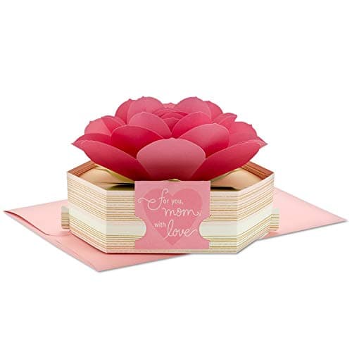 Hallmark Paper Wonder Pop Up Birthday Card for Mom (Blooming Rose) - Image 1