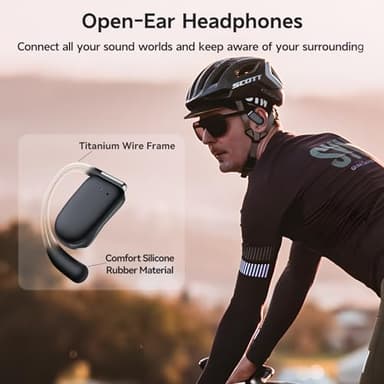 PocBuds Open Ear Headphones Comfortable Design for Sport with Charging Case - Image 6
