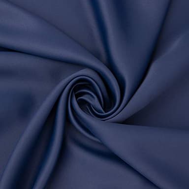 BGment Blackout Curtains for Bedroom 48 Inches Length - Rod Pocket Thermal Insulated Room Darkening Curtain Window Drapes for Cafe Kitchen, 42 x 48 Inch, 2 Panels, Navy Blue - Image 6