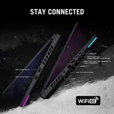 ASUS ROG Strix G16 Gaming Laptop, 165Hz Display, NVIDIA® GeForce RTX™ 4060, Intel Core i7-13650HX, 16GB DDR5, 1TB PCIe Gen4 SSD, Wi-Fi 6E, Windows 11, G614JV-AS74 - Image 9