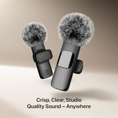Mini Mic Pro (Latest Model) - Professional Wireless Microphone for iPhone, iPad, Android, Lavalier Microphone for Video Recording - iPhone Mic Crystal Clear Recording with USB-C for Content Creators - Image 3