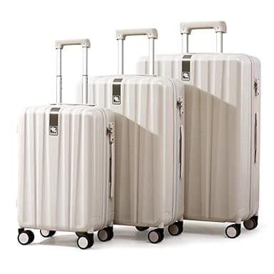 Hanke 20 Inch Carry On Luggage 22x14x9 Airline Approved Lightweight PC Hard Shell Suitcases with Wheels Travel Luggage Rolling Suitcase Travel Luggage Bag for Weekender(Gray) - Image 9