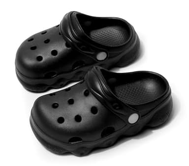 INMINPIN Kids Cute Clogs Cartoon Garden Shoes Boys Girls Slides Slippers Indoor Outdoor Children Water Shower Beach Pool Sandals,Black,5.5-6.5 Toddler,Kids - Image 6