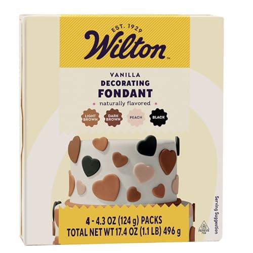 Wilton Decorator Preferred Various Skin Tone Fondant Icing - Image 1