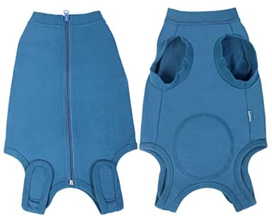 Caslfuca Dog Surgery Recovery Suit - After Spay, Abdominal Wounds Post Surgical Recovery, Anti Licking Breathable Dog Onesies for Small, Medium & Large Pet, Alternative Bandages Cone E-Collar - Image 6