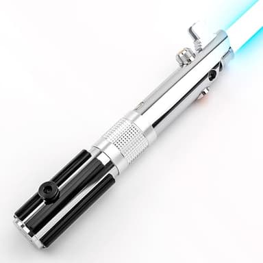 Saberforms Lightsaber Dueling Light Saber with 12 RGB Colors 16 Sound Fonts and Motion Control, Force FX Lightsabers with Premium Metal Handle and Replaceable Blade, Light Sabers for Adults, Kids - Image 1