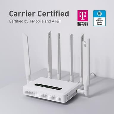 GL.iNet GL-X3000 (Spitz AX) Cellular Gateway 5G Router for House & RV, Wi-Fi 6, Detachable Antennas, Dual-SIM, T-Mobile & AT&T IoT Device Certified, Family/Rural Area/Road Trips - Image 5