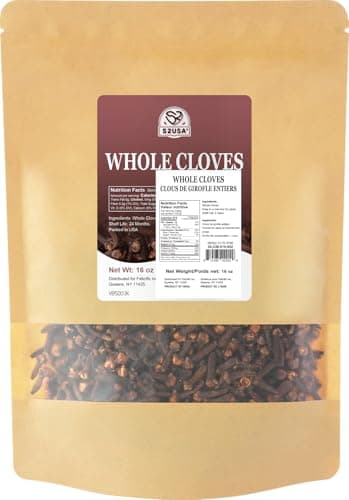 52USA Cloves 16oz in Bag | Whole, Fresh & Aromatic Cloves | Premium Spice for Cooking, Baking, & Tea | Natural, Non-GMO, Kosher Certified - Image 9
