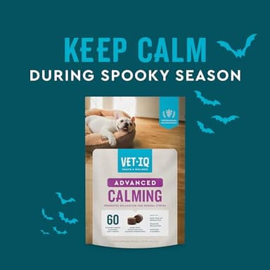 VetIQ Advanced Calming Support Supplement for Dogs, Calming Chews Help Manage Stress and Promote Relaxation, Anxiety Relief for Dogs, Made in The USA, 60 Count - Image 3