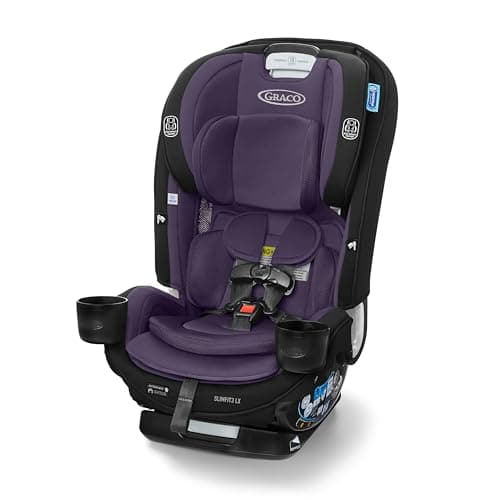 Graco SlimFit3 LX 3-in-1 Slim Car Seat, Rear Facing, Forward Facing to Highback Booster Car Seat, Katrina - Image 1