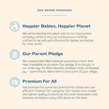 Hello Bello Extra Gentle Unscented Baby Wipes, Plant Based, Made with 99% Water and Aloe for Babies and Kids, 720 Count - Image 5