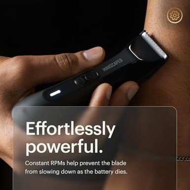 MANSCAPED® The Lawn Mower® 4.0 PRO - Groin & Body Hair Trimmer, Updated SkinSafe® Trimmer Blade, Waterproof Wet/Dry Groomer, USB-C & Wireless Charging Compatible, Men’s Ball Shaver with Travel Lock - Image 6