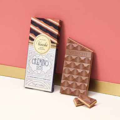 Venchi - Bundle of 6 White Chocolate with Salted Nuts and Cremino Bars, 22.57 oz - Gluten Free - Family Pack - Image 6