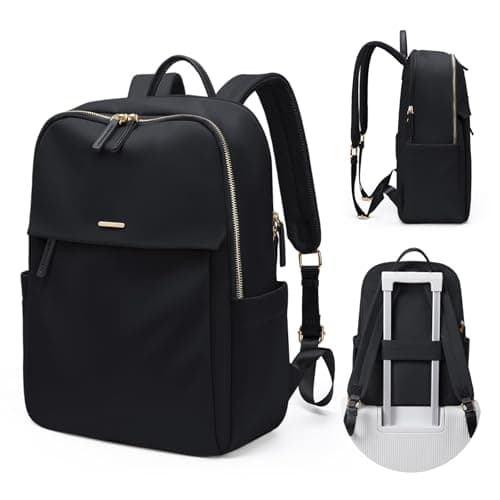 Women Laptop Backpack with Separate Laptop Compartment Fits 15.6 Inch Notebook Casual Daypack for Work Travel College Backpack Book Bags - Image 1