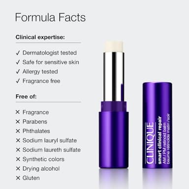 Clinique Smart Clinical Repair AM/PM Retinoid Balm With Hyaluronic Acid For All Skin Types | Softens + Plumps Fine Lines | Safe For Sensitive Skin, 0.11 Ounce - Image 6