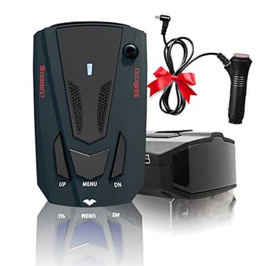 New Driving Aids for Cars with Led Display, Long Range Detection, Mute Memory, City/Highway Mode Detectors, Ideal Gifts for Cars (Black) - Image 1