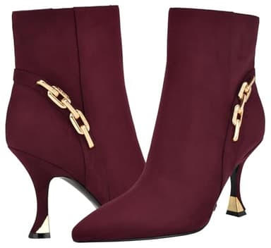 Nine West Women's Chaine Bootie, Burgundy 600, 5.5 - Image 6