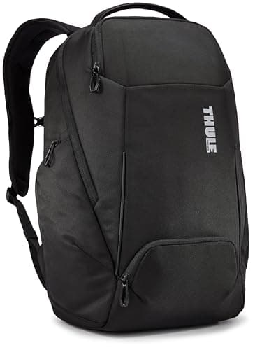 Thule Accent Laptop Backpack New - Fits MacBook - Hardshell Protective Compartment - Quick Access Front Pocket - Side Zipper Pocket - 100% Recycled Fabric - Hidden Back Pocket - Image 1