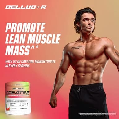 Cellucor Creatine Powder, Watermelon Flavor - Increases Strength, Lean Muscle Mass & Endurance, Micronized Creatine for Fast Absorption, 5g Creatine per Serving, 50 Servings - Image 5