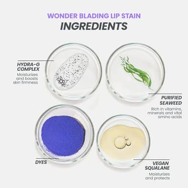 Wonderskin Wonder Blading All Day Lip Stain Peel Off Masque - Long Lasting, Waterproof and Transfer Proof Nude Lip Tint, Matte Finish Peel Off Lip Stain (Whimsical Masque) - Image 5