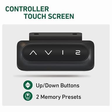 FEZIBO 48 x 24 Inches Standing Desk with Drawer, Adjustable Height Electric Stand up Desk with Storage, Sit Stand Home Office Desk, Ergonomic Computer Desk, Rustic Brown - Image 9