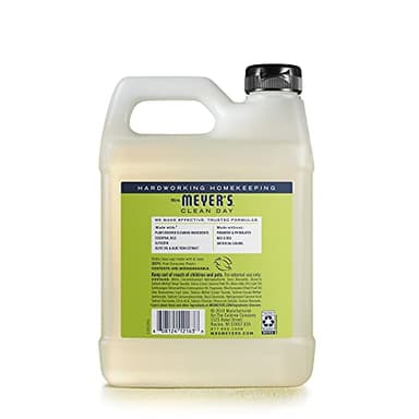 MRS. MEYER'S CLEAN DAY Liquid Hand Soap Refill, Cruelty Free and Biodegradable Formula, Lemon Verbena Scent, 33 oz - Image 2
