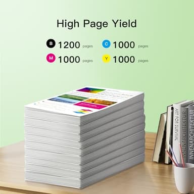 910XL Ink Cartridges for HP Printers (4-Pack) Replacement for HP 910XL Ink Cartridges Combo Pack Work for OfficeJet 8010 8020 Series, Pro 8020, 8030 Series Printer 3JB41AN | Black Cyan Magenta Yellow - Image 3