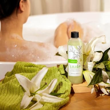 Spa Gift Baskets For Women Body & Earth 10pcs Spa Gifts For Women, Lily Gift Baskets Bath and Body Works Gift Set For Women with Bubble Bath, Body Lotion, Christmas Gift Baskets for Women Bath Set - Image 6