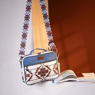 Montana West Bible Covers for Women Men with Leather Bookmark Carrying Book Case Church Bag Outdoor Protective - Image 6