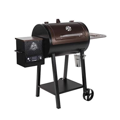Pit Boss PB440D2 Wood Pellet Grill, 440 SERIES, Black - Image 4