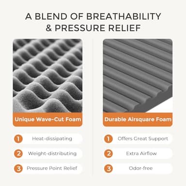 Sweetnight Twin Mattress,10 Inch Memory Foam Twin Size Mattress in a Box for Pressure Relief & Motion Isolation,Medium Plush and CertiPUR-US Certified - Image 3