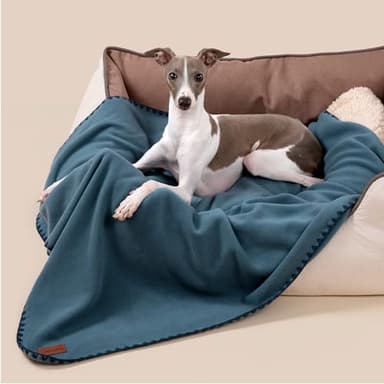 Loesuona Super Soft Fleece Dog Blanket - 1 Pack, Dog Blankets for Small Dogs, Dog Blankets for Medium Dogs Washable, 40"x32" Puppy Blankets for Couch, Cat Blanket,All-Season Comfort - Image 1
