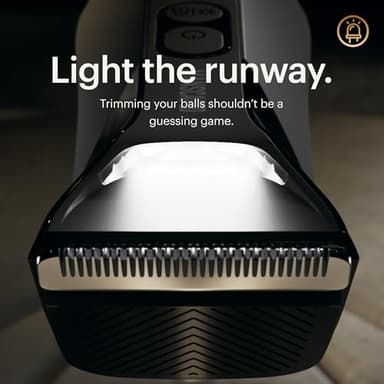 MANSCAPED® The Lawn Mower® 4.0 PRO - Groin & Body Hair Trimmer, Updated SkinSafe® Trimmer Blade, Waterproof Wet/Dry Groomer, USB-C & Wireless Charging Compatible, Men’s Ball Shaver with Travel Lock - Image 5