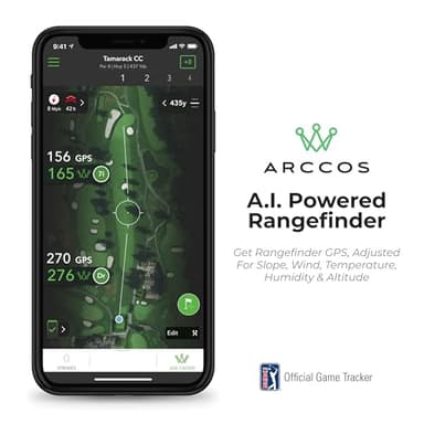 Arccos Smart Sensors: Automatic Golf Game Tracking System, A.I. Powered Caddie, A.I. GPS Rangefinder & Smart Club Distances - Image 5