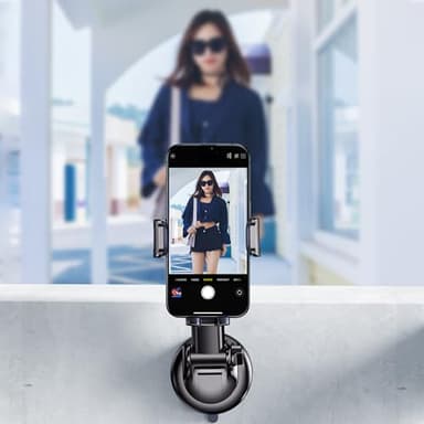 Qifutan Car Phone Holder Mount Phone Mount for Car Windshield Dashboard Air Vent Universal Hands Free Automobile Cell Phone Holder Fit for iPhone Smartphone Camera Mounts - Image 9