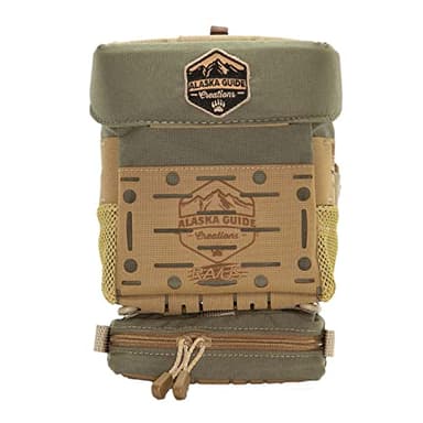 Alaska Guide Creations Ravus Binopack Bino Harness Ranger Green - Image 1