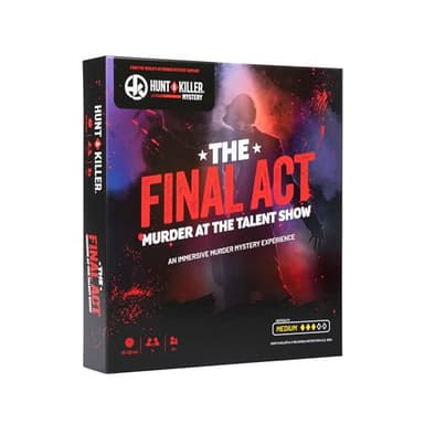 Hunt A Killer: The Final Act: Murder at The Talent Show, an Immersive True Crime Experience, for Fans of Criminal Minds, A Halloween Mystery Party Game for Adults Ideas - Image 1