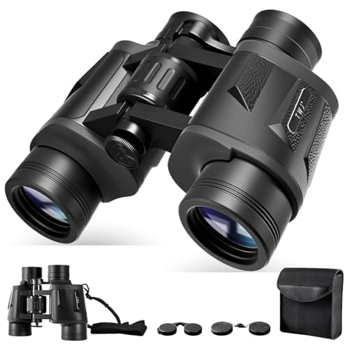12x40 HD Binoculars for Adults and Kids High Powered, Clear Large View & Low Light Night Vision, Waterproof Binoculars for Hunting, Birds Watching, Cruise Ship, Theaters, Travel and Stargazing - Image 1