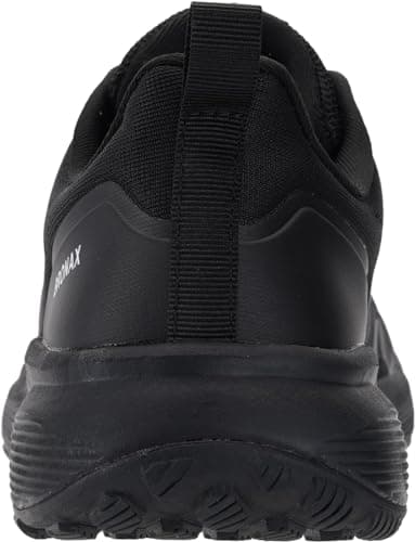 BRONAX Wide Shoes for Women Tennis Running Lightweight Size 7w Female Training Athletics Comfortable Lace up Pregnant Maternity Wide Toe Box Sneakers for Ladies All Black 38 - Image 3