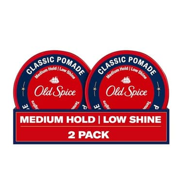 Old Spice Classic Pomade for Men, Medium Hold, Low Shine, Men's Hair Styling, 2.22 Oz Each, Twin Pack - Image 1