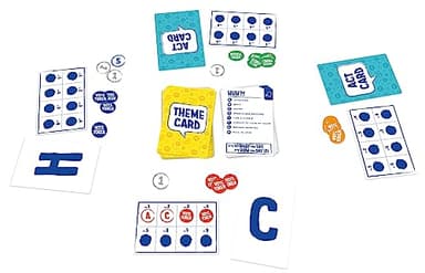 TOMY The Game of Saying 'Huh?!' - Voice Impressions Card Games - Funny Party Game of Acting and Guessing - Family Board Games for Adults and Kids - 3-8 Players - Ages 8 Years and Up - Image 2